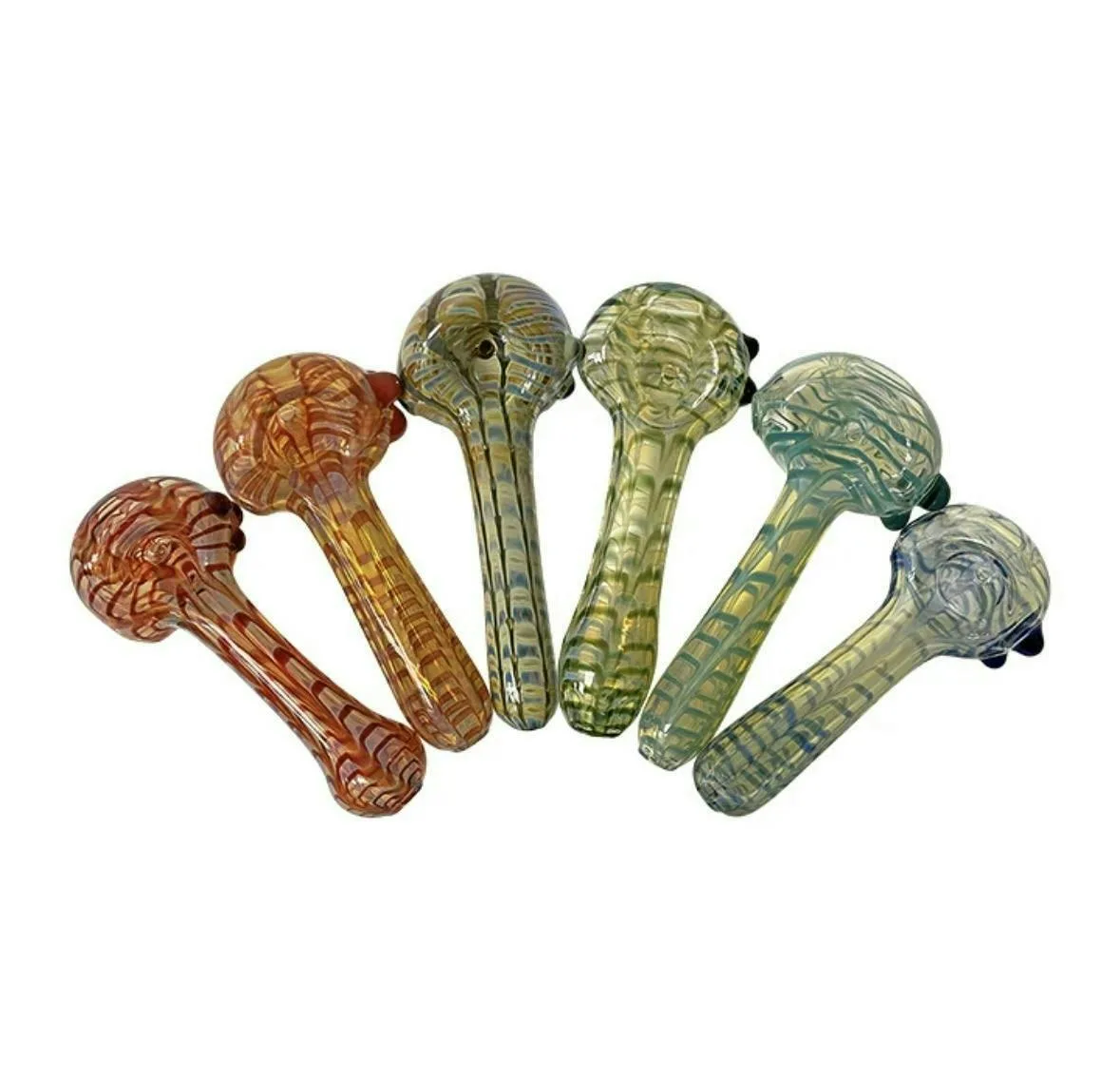 Glass Hand Pipe - Big Size