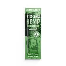 Zig Zag - Terpene Infused Hemp Wraps - Natural