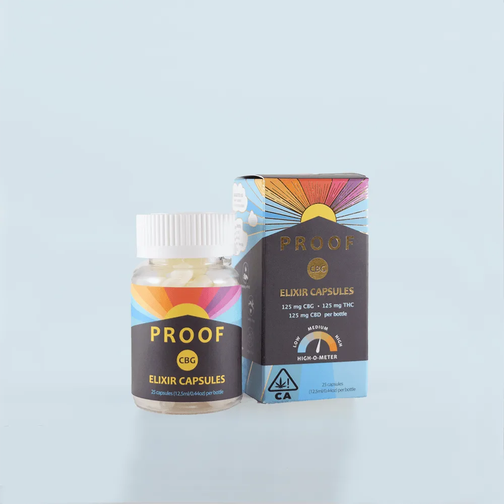 Proof | CBG Elixir Capsules (25ct)