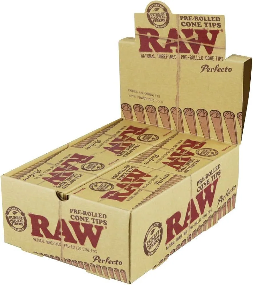 Raw Pre-Rolled Perfecto Cone Tips