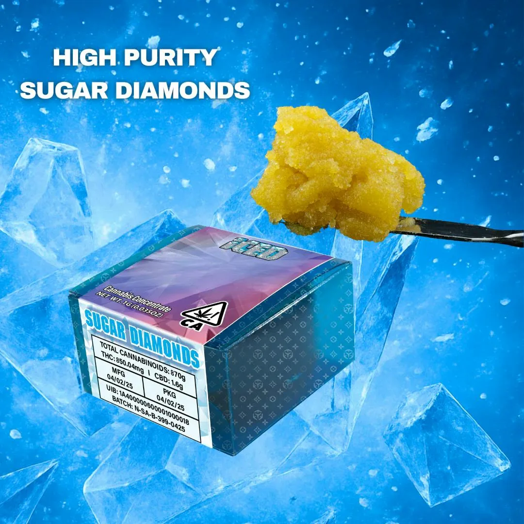 Marshmellowz (I) sugar diamonds - 1 g