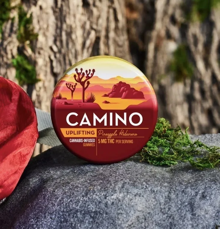 Camino Pineapple Habanero "Uplifting" Gummies - 5mg