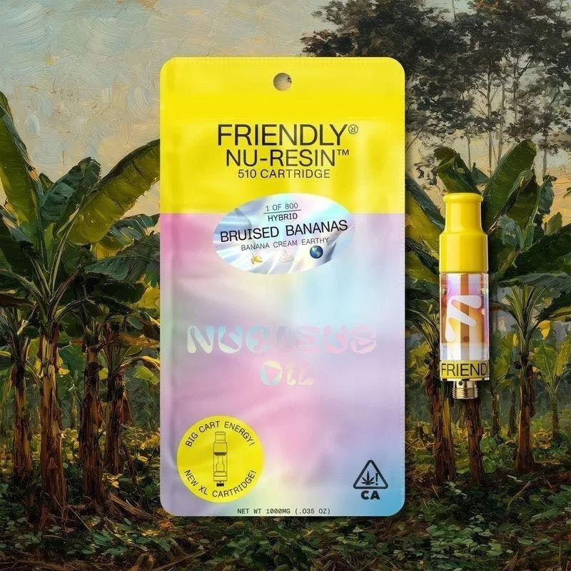 Friendly Brand | Bruised Bananas | Cured Nuresin Cartridge | 1g