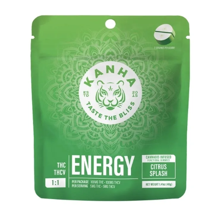 KANHA | FX | NANO | ENERGY 1:1 Citrus Splash | 10ct - 100mg THC/100mg THCV