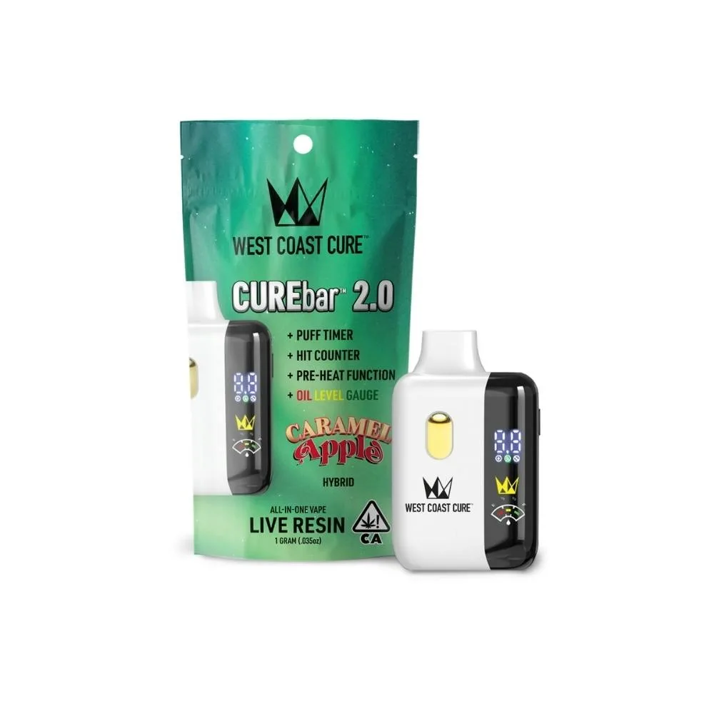 WCC Caramel Apple (H) Live Resin AIO 1g
