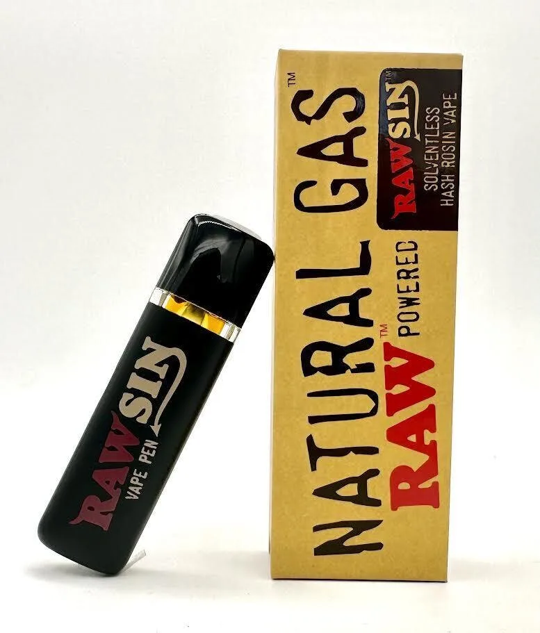 Natural Gas Papaya by RAWsin (I) Rosin Bar AIO .5g