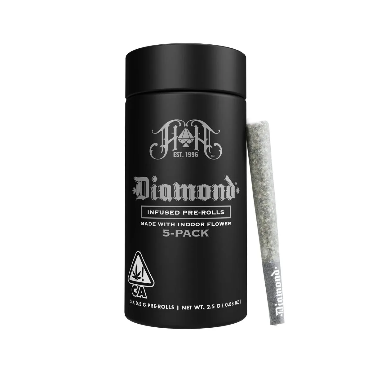 Wagyu | Indica - Diamond THCA-Infused Pre-Rolls - 2.5G 5-Pack