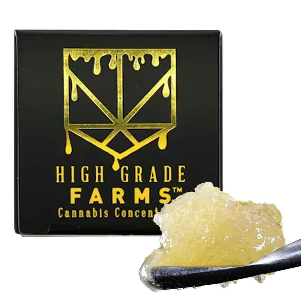 High Grade Farms - Blackberry Cherry (H) Live Resin Sauce 1g - Blackberry Cherry (H)