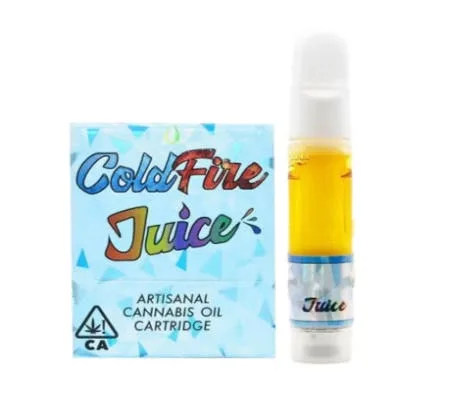 COLDFIRE 1G VAPE - Tropical Sleigh Ride Juice Vape Cart (Casa Flor Live Resin)