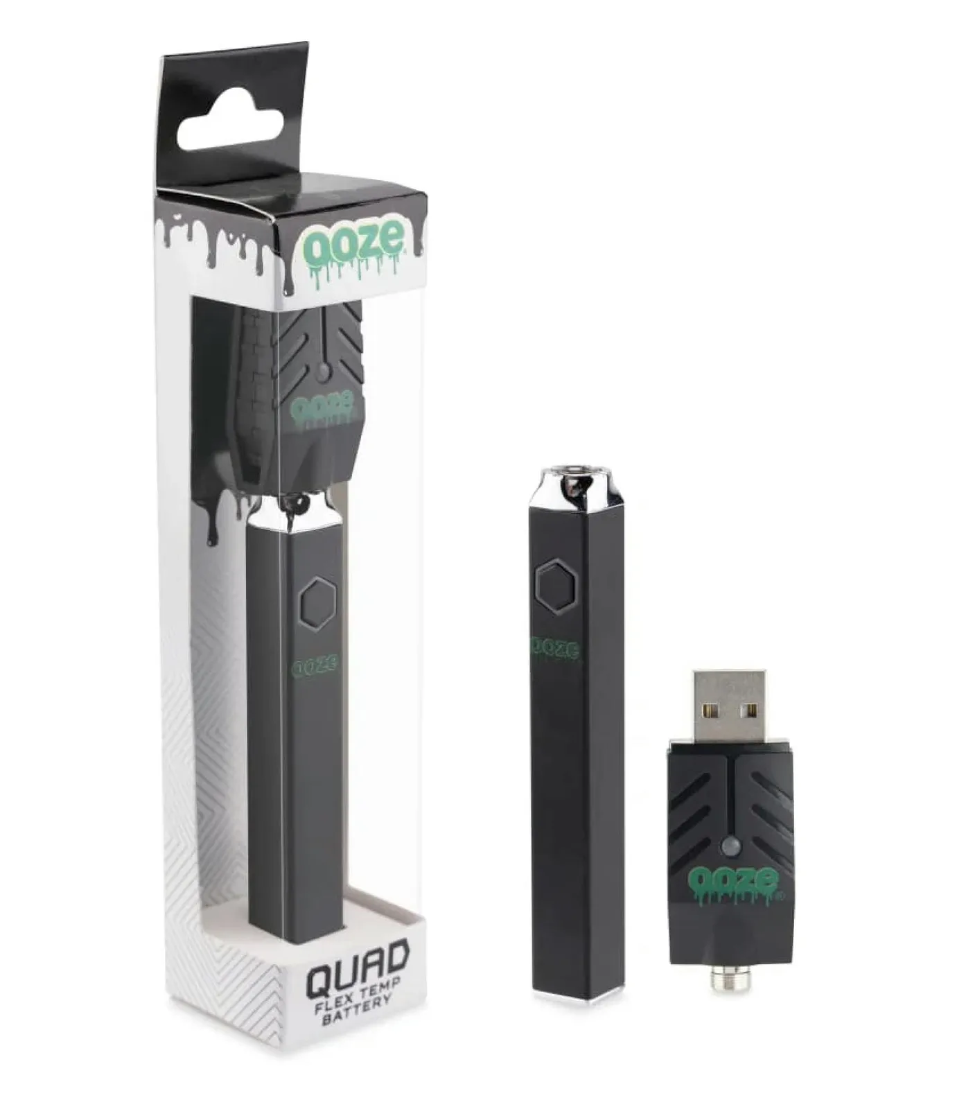 Ooze | Quad Flex Temp Battery | Panther Black