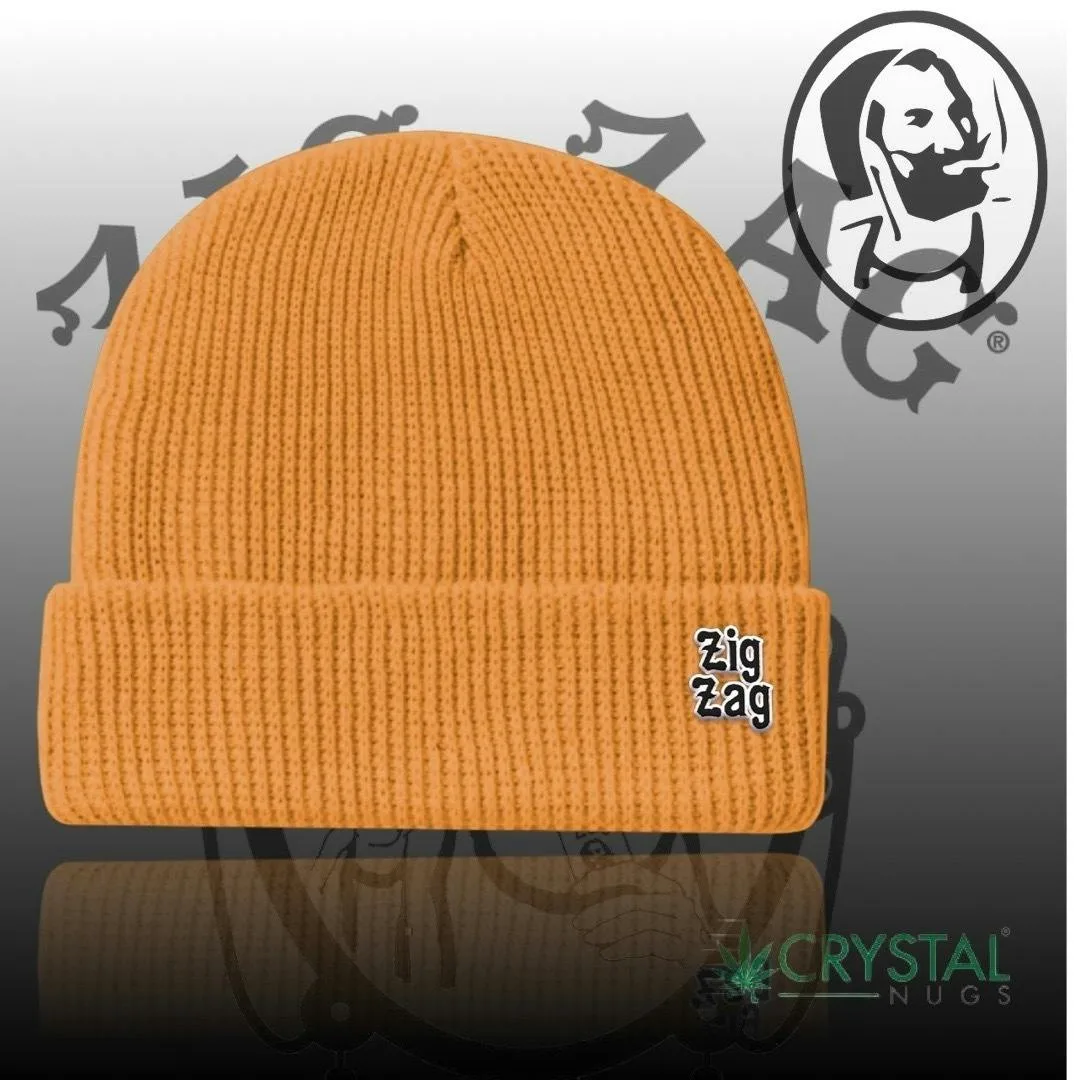 Zig-Zag Classic - VINTAGE BEANIE - MUSTARD YELLOW