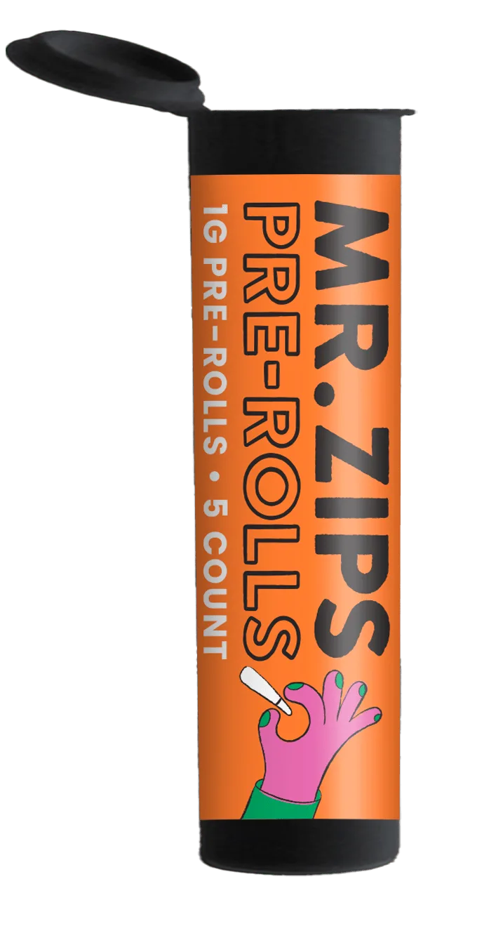 MR. ZIPS | Pink Lemonade | Sativa | Pre-Roll | 5-Pack 1g