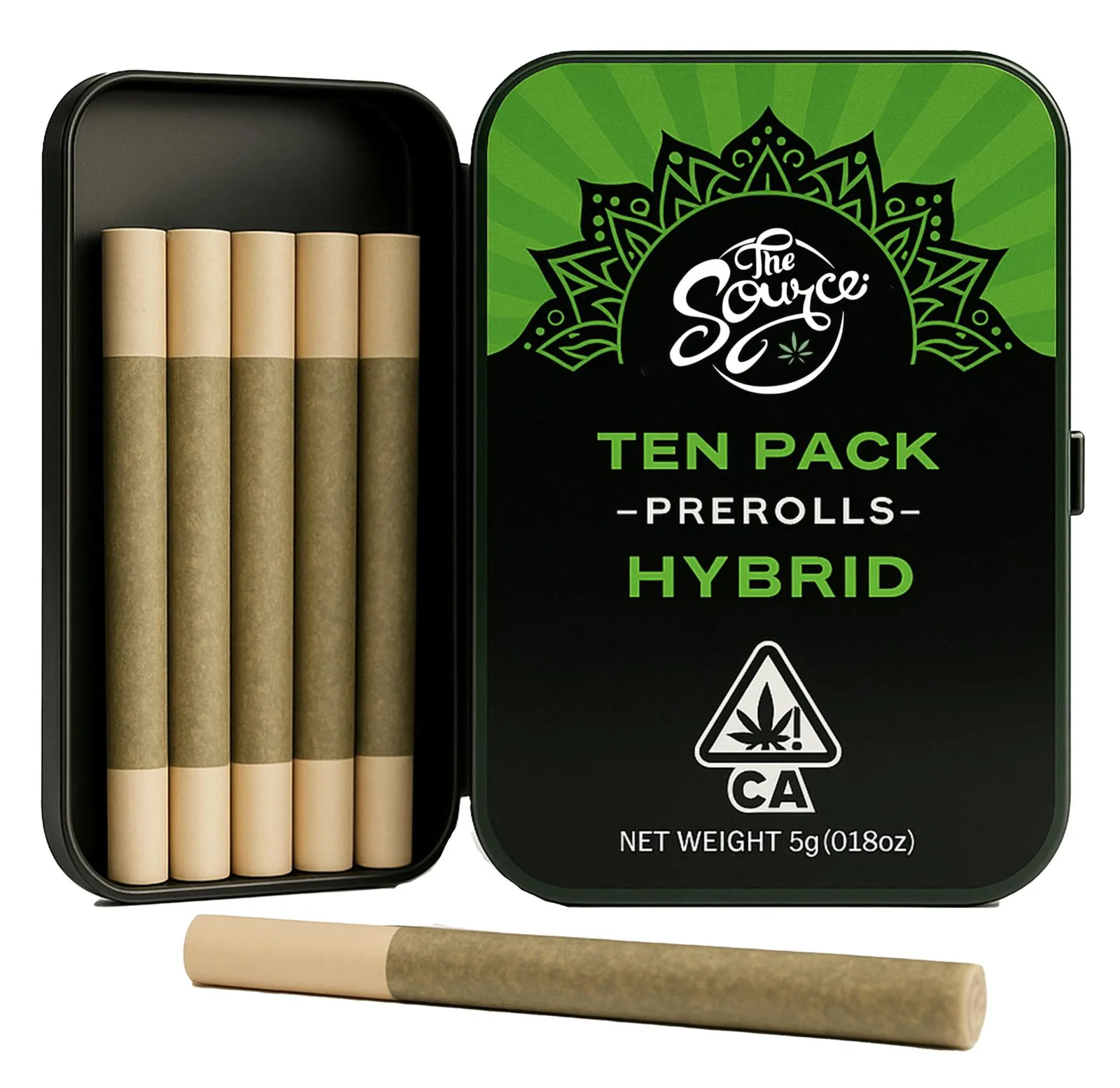 The Source Central Coast | White Runtz | Preroll 10 Pack