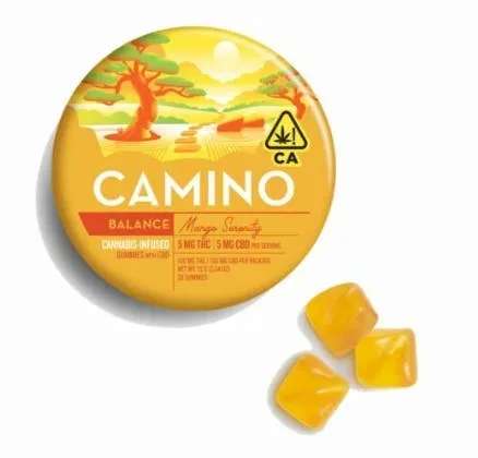 Camino - Mango Serenity CBD 1:1 Gummies