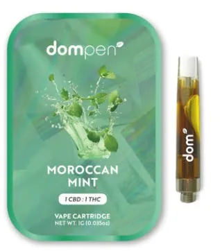 Moroccan Mint [H] 1:1 CBD:THC | 1g 510 | Dompen