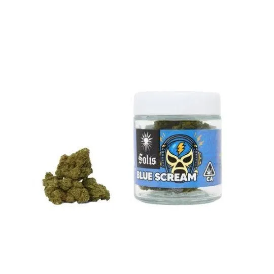 Solis Blue Scream Flower 3.5g