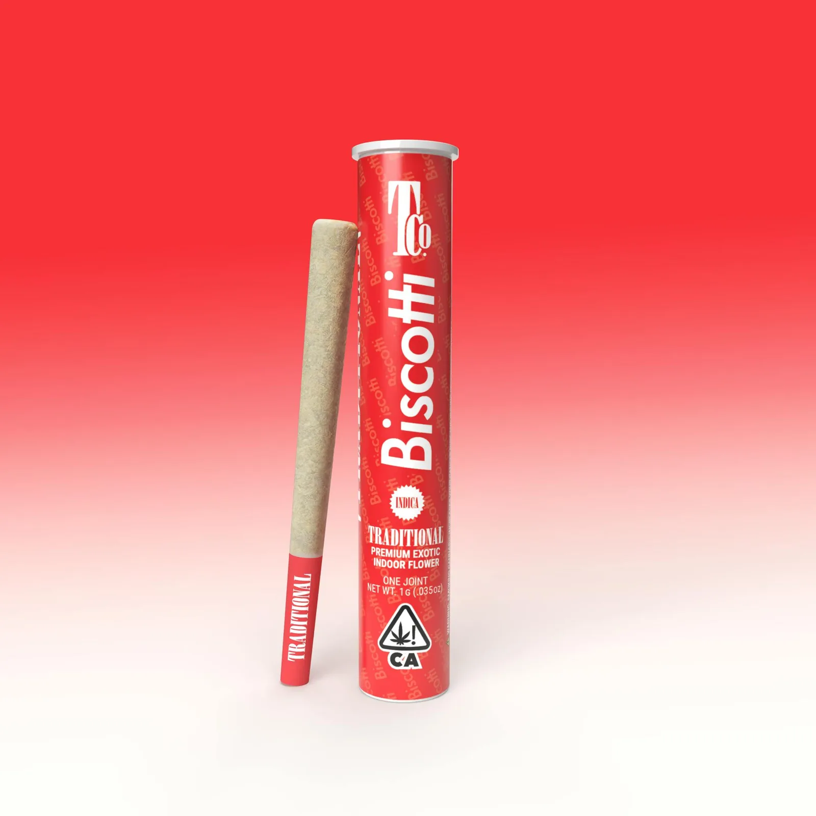 Traditional - Biscotti Pre-Roll 1G