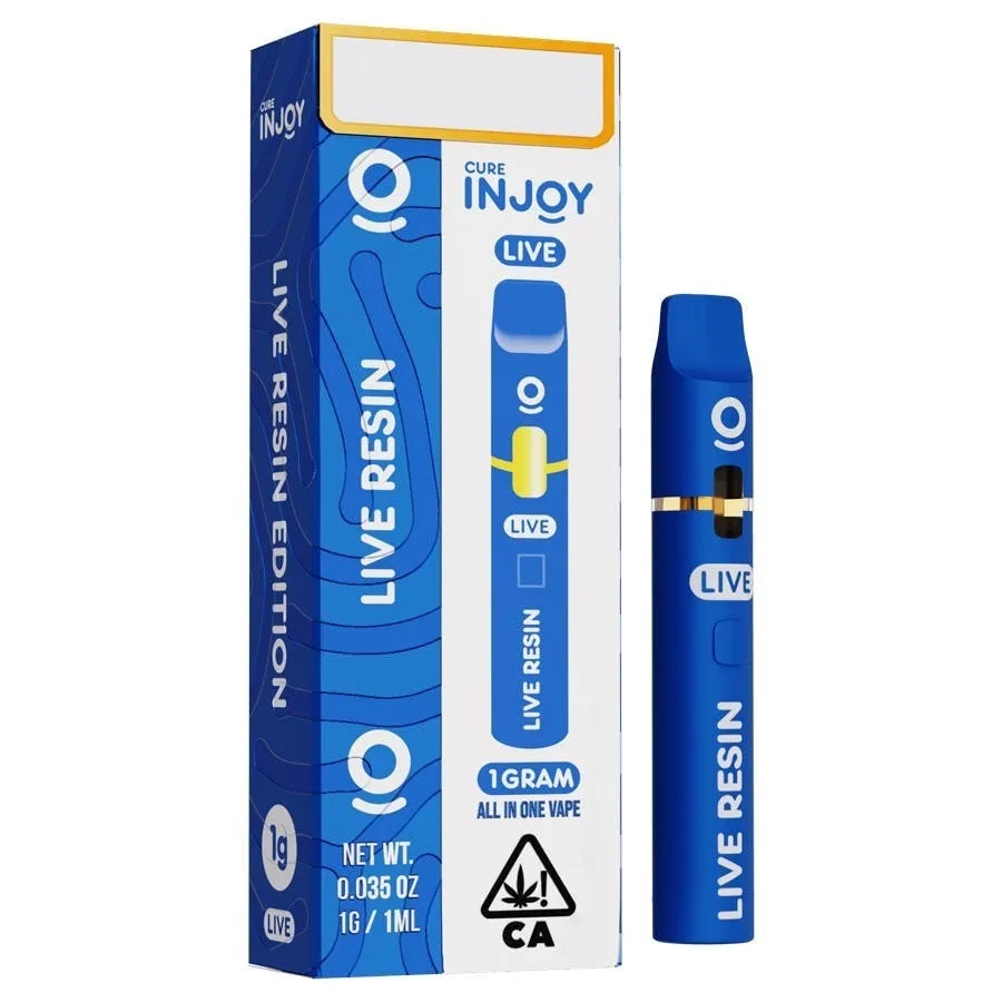 Cure Injoy - Pineapple Mojito (S) Live Resin AIO 1g - Pineapple Mojito (S) Live Resin AIO