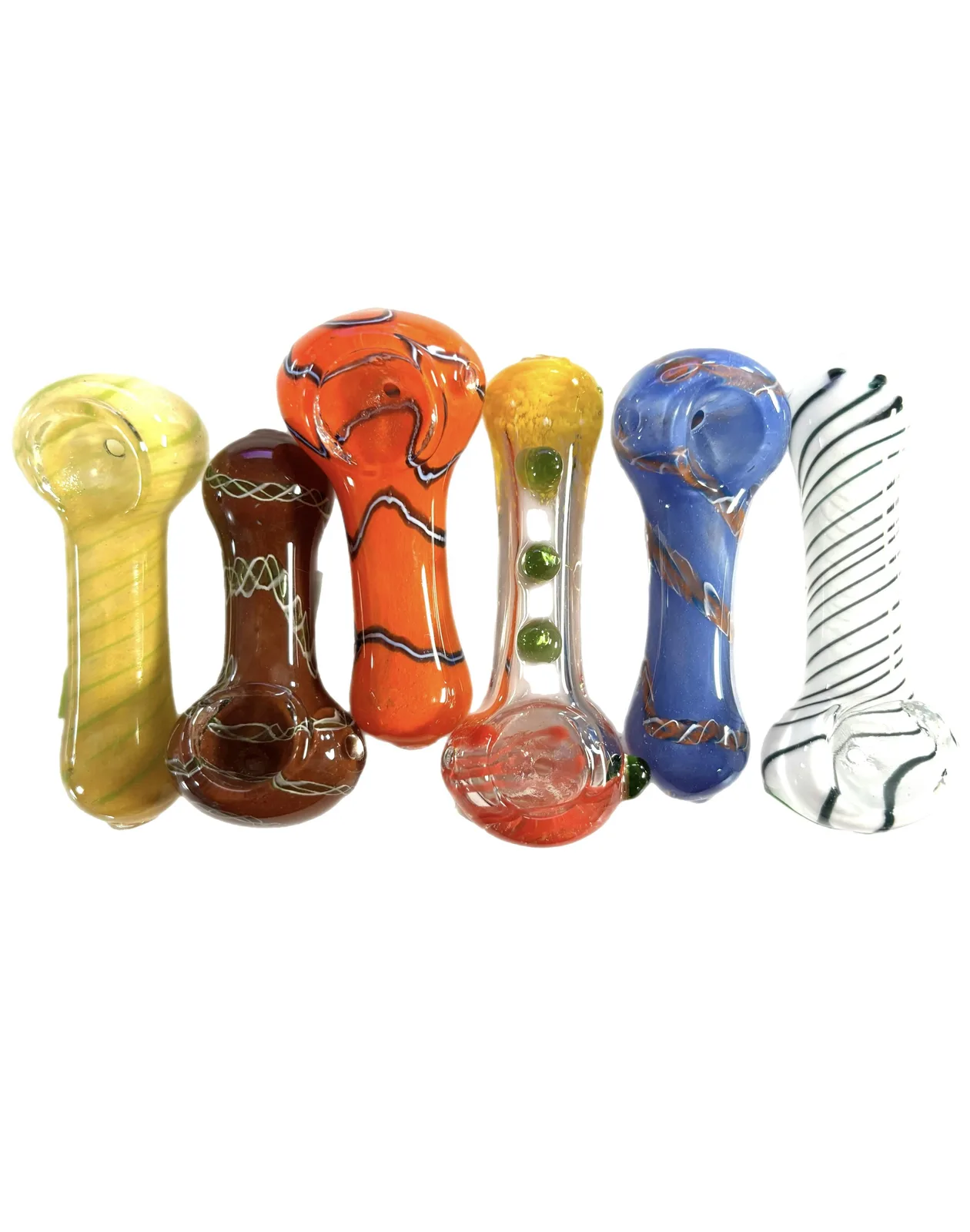 Glass Pipe I Multicolor | Small-Medium