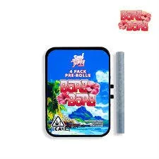 SEED JUNKY - BORA BORA IG PRE ROLLS 4PK 4G