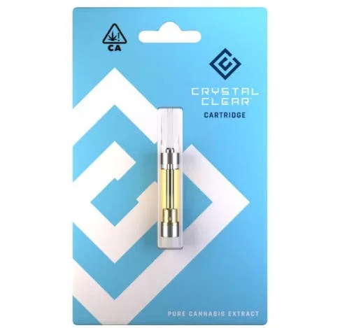 Crystal Clear Peach Fuzz Sativa Cartridge 1g
