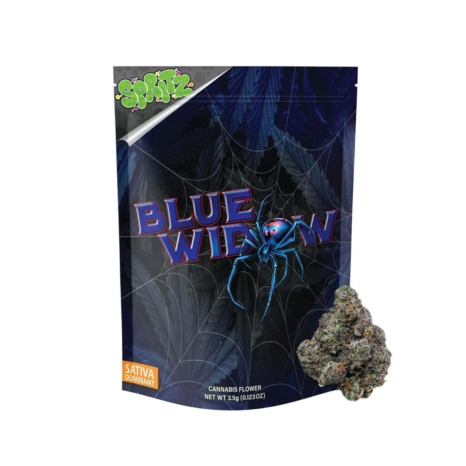 Spritz - Bagged Flower - 3.5g - Blue Widow