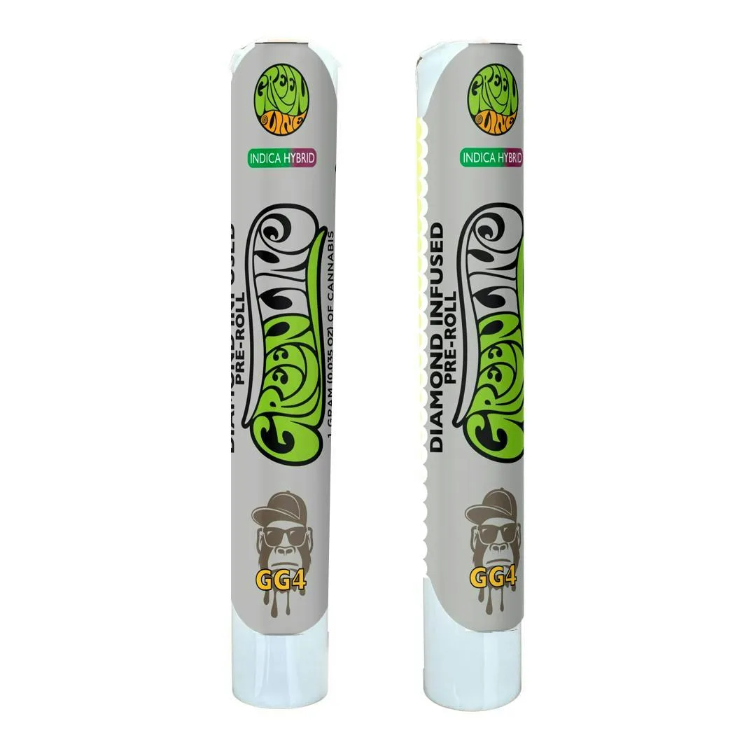 GG4 - Diamond Infused - Indoor Flower Pre-Roll - Indica Hybrid - 1g