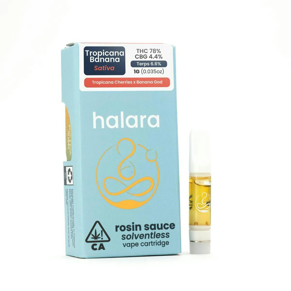 Halara | Tropicana Banana | Rosin Cartridge | 1g