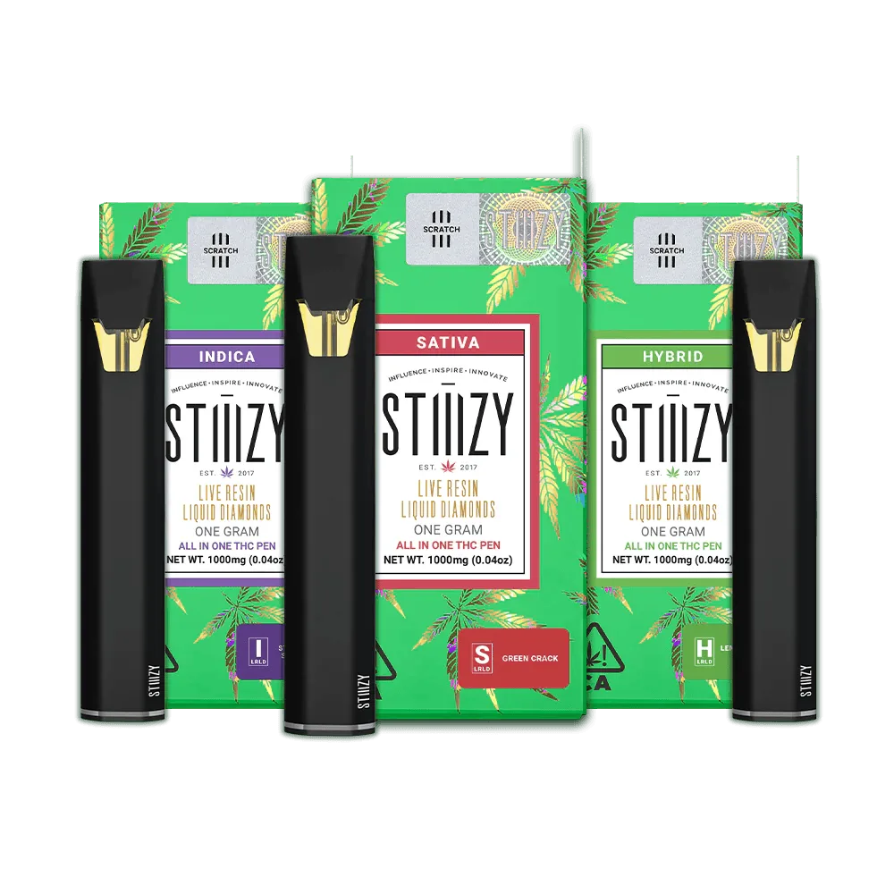 STIIIZY - SOUR TANGIE - LIVE RESIN LIQUID DIAMONDS - All-In-One 1G