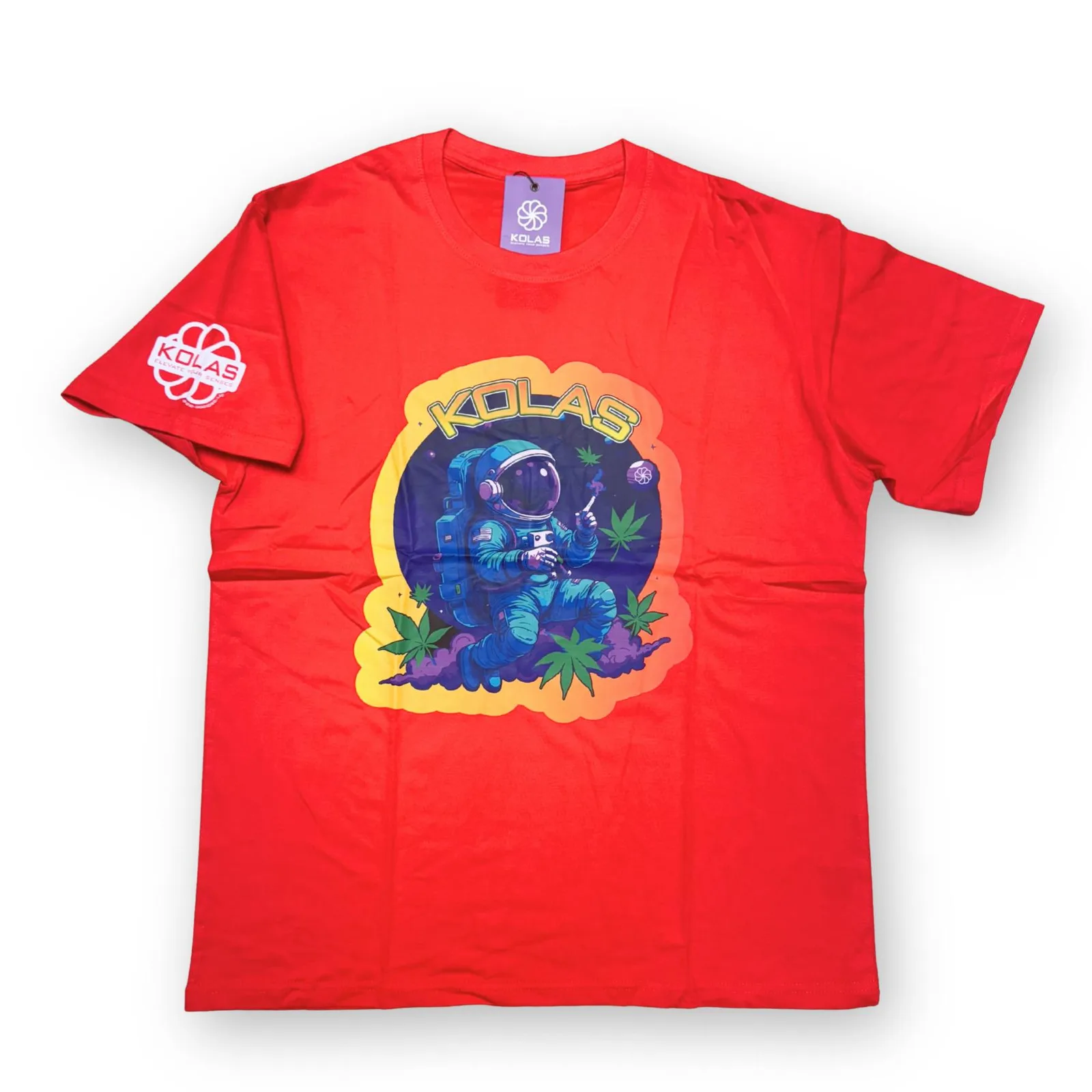 Kolas Branded T-Shirt Astronaut Red