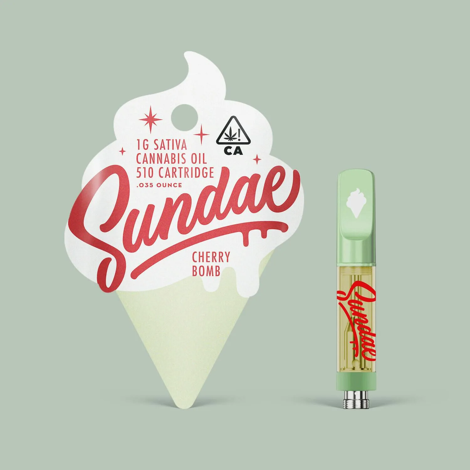 Sundae - Cherry Bomb Cartridge - 1 g