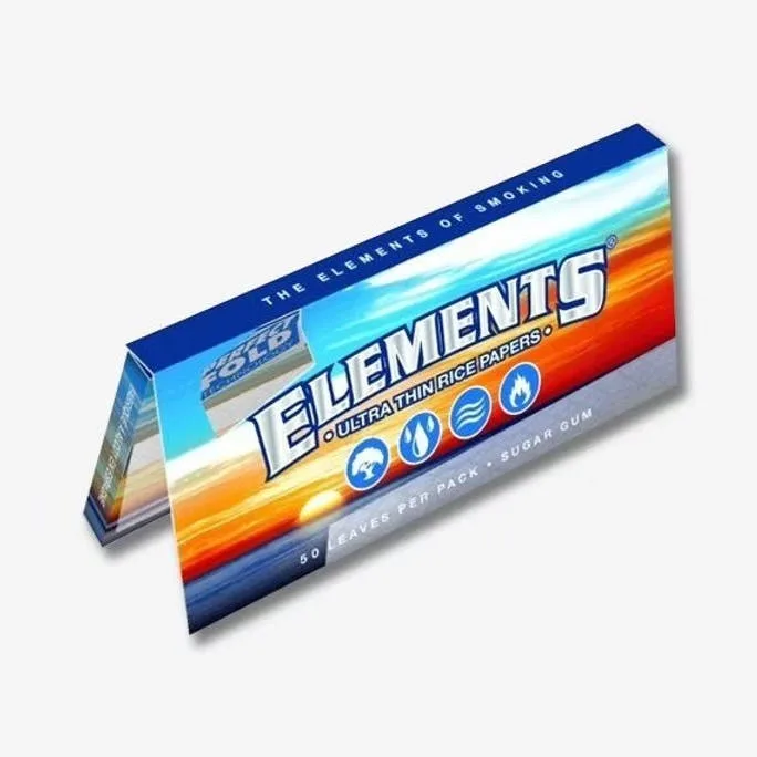 Elements | Ultra Thin Paper | Size 1 1/4" | 50 Leaves
