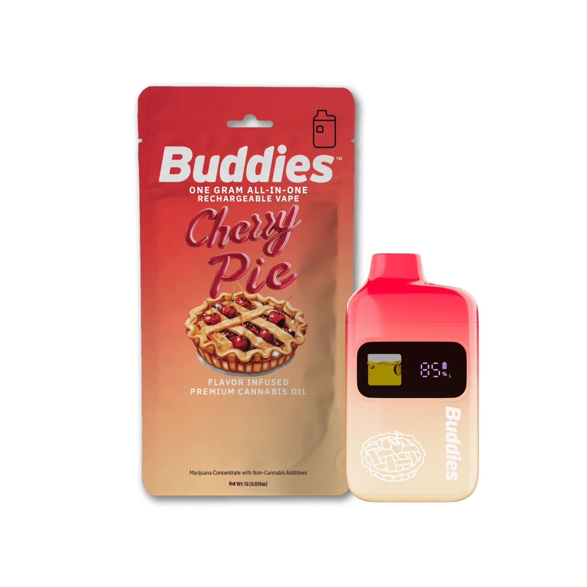 Buddies Cherry Pie Disp 1g