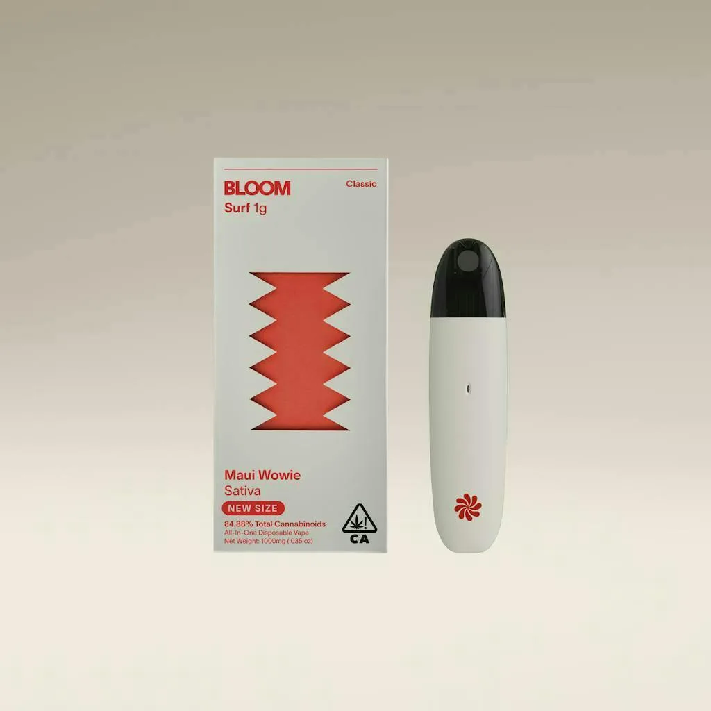 Bloom - ***Maui Wowie - 1g Disposable - 1g Sativa Disposable