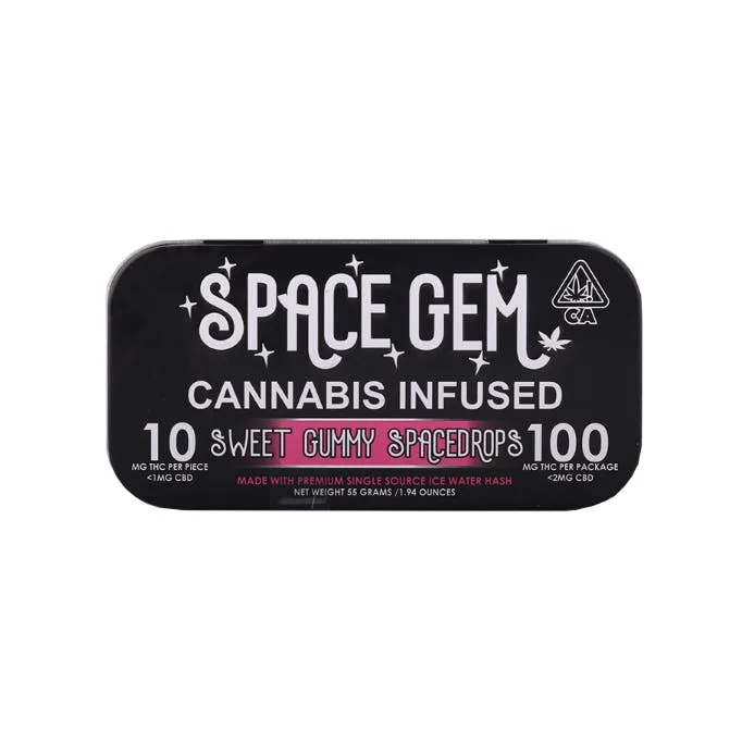 SPACE GEMS: SWEET SPACE DROPS 100MG 10 PACK