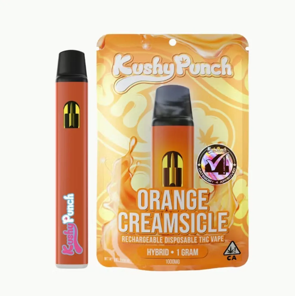 Kushy Punch CA - 1G Kushy Punch Vape - Orange Creamsicle - AIO