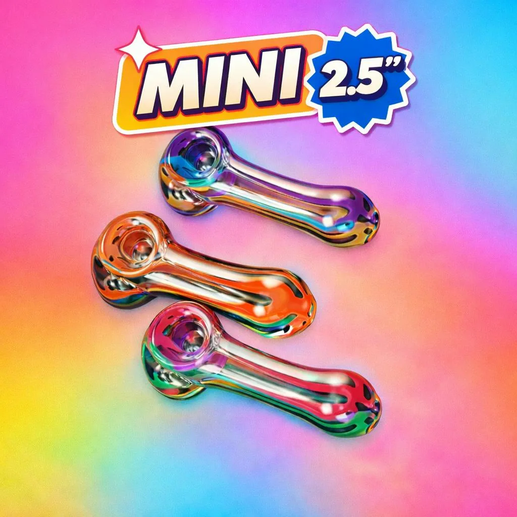 Mini Glass Pipe — 2.0"