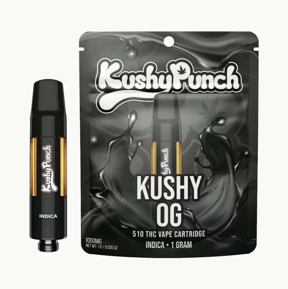 Kushy Punch CA - 1G Kushy Punch 510 Vape Cart - Kushy OG (Strain Series)
