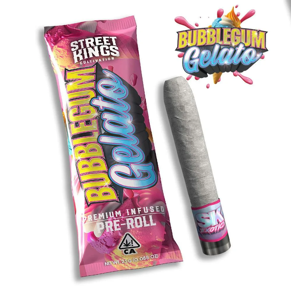 STREET KINGS - BUBBLE GUM GELATO INFUSED P.R - 2.5G