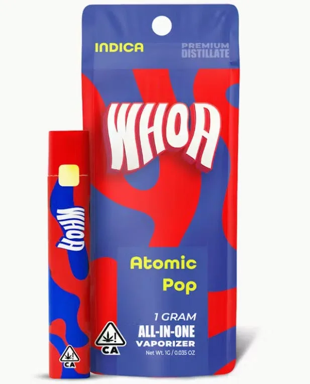 WHOA Atomic Pop Indica AIO 1g