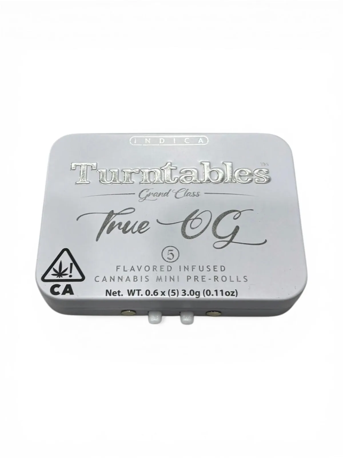 Turntables True OG Grand Class 0.6X5 Mini Infused Pre Rolls