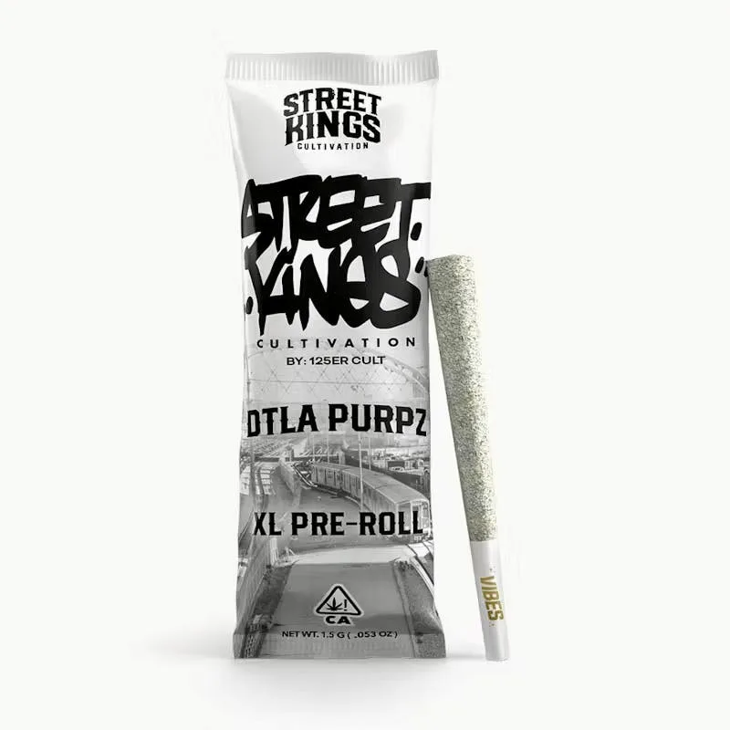 STREET KINGS - LA PURPZ XL PREROLL - 1.5 G