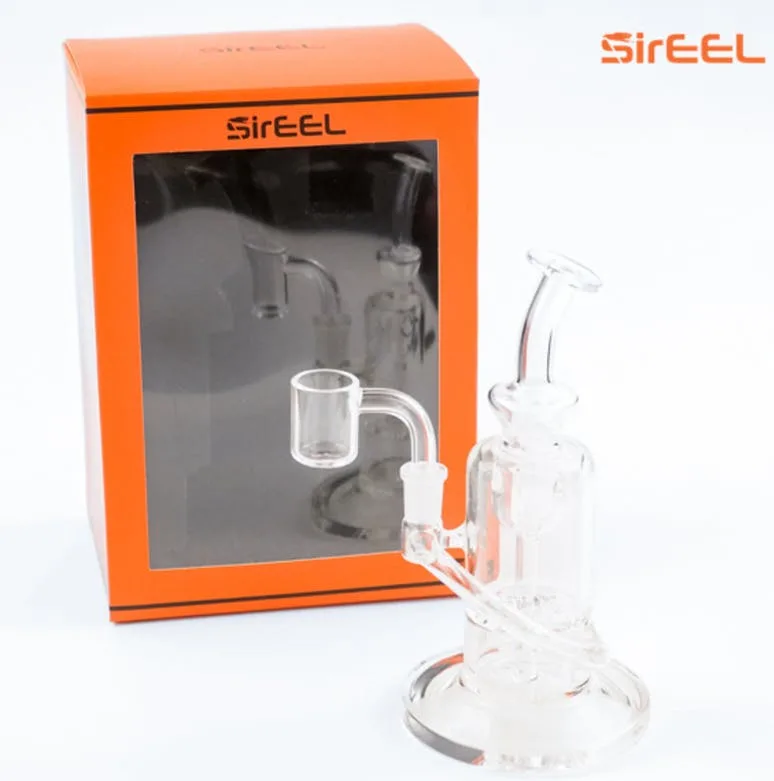 7" Wrap Around Arm Klein Recycler Dab Rig w/ Banger