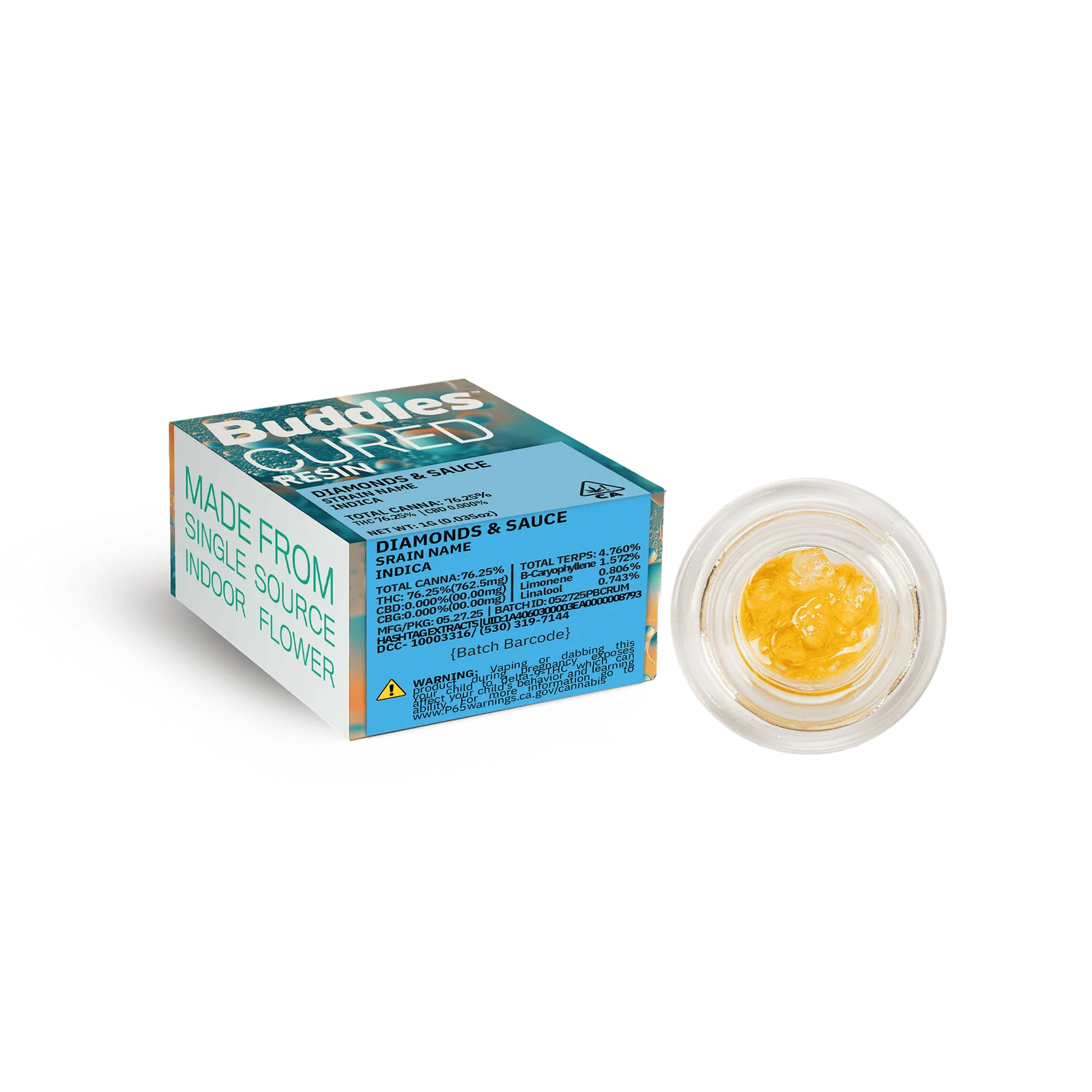 Cured Resin Diamonds & Sauce | 1g Dab | Dirty Banana (I)
