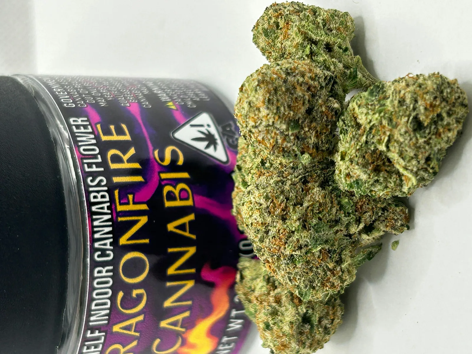DragonFire - Lemon Diesel,(S) 29.4% THC 3.5g