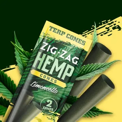 Limoncello – Zig Zag Hemp Wraps