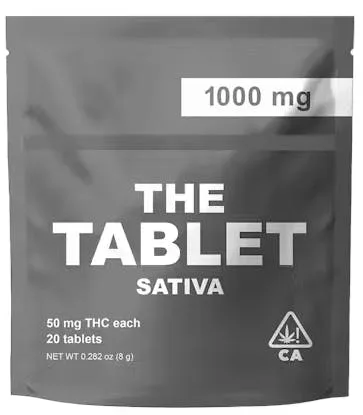 The Tablet - 50mg Tab - Sativa - 1000mg