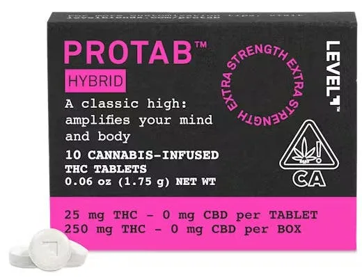ProTab [H] - 250MG THC Tablets 10PK