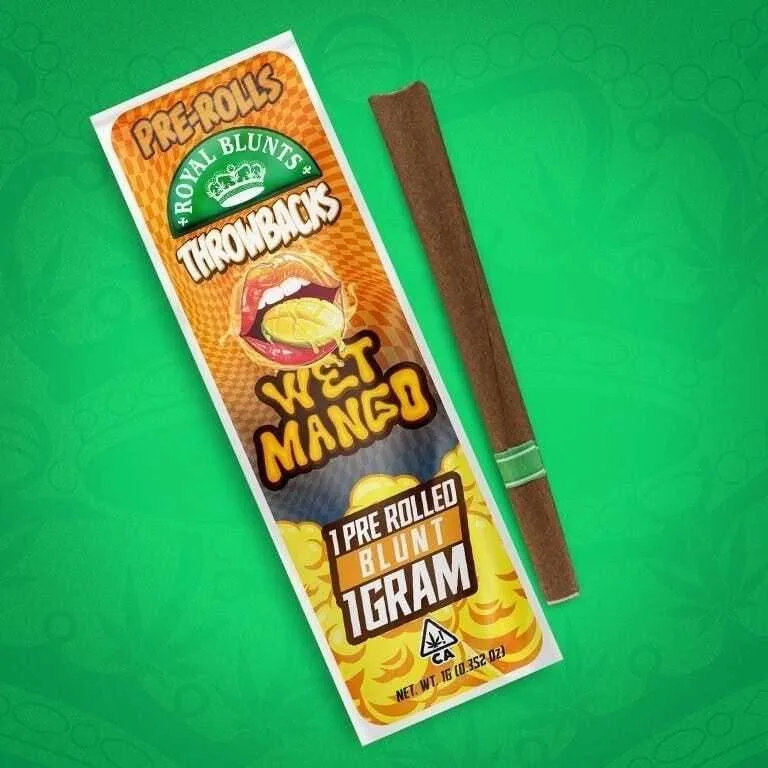 Royal M&D - Royal Blunts Throwback 1g Pre Roll - Sizzurp