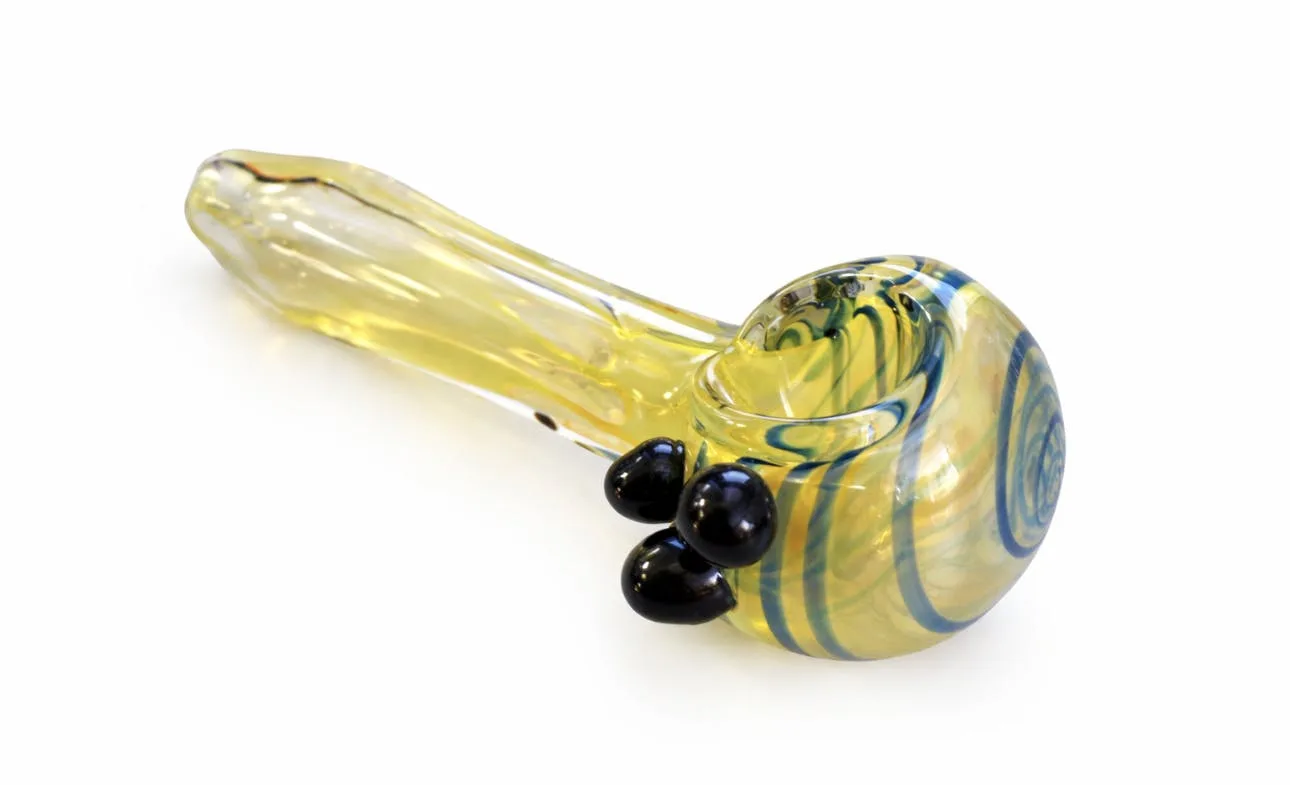 Large Fumed Hand Pipe